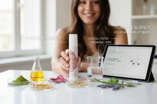 Perturbateurs endocriniens dans les cosmétiques pour futures mamans - Produits bio sûrs J'olie Marie