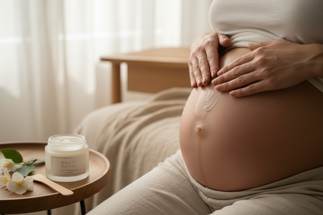 Ventre qui tire et démangeaisons : comment soulager la peau pendant la grossesse