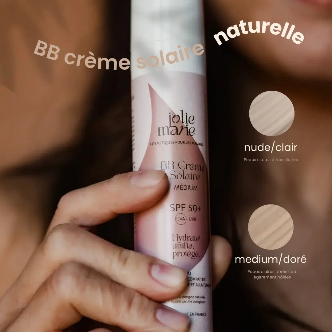 BB crème teintée protection solaire femme enceinte filtre minéral