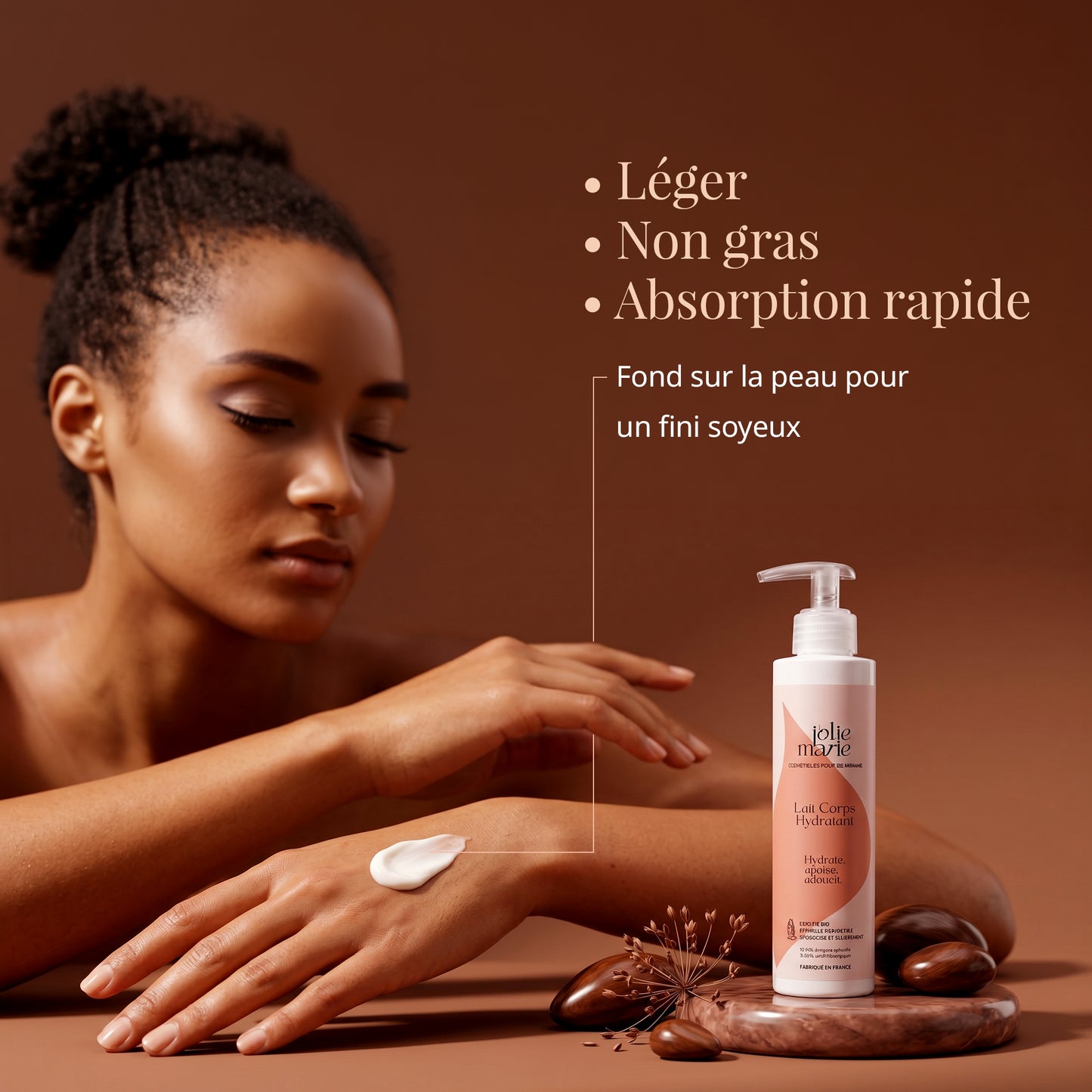 Lait Corps Hydratant Bio • Grossesse et Post Partum • Anti tiraillements