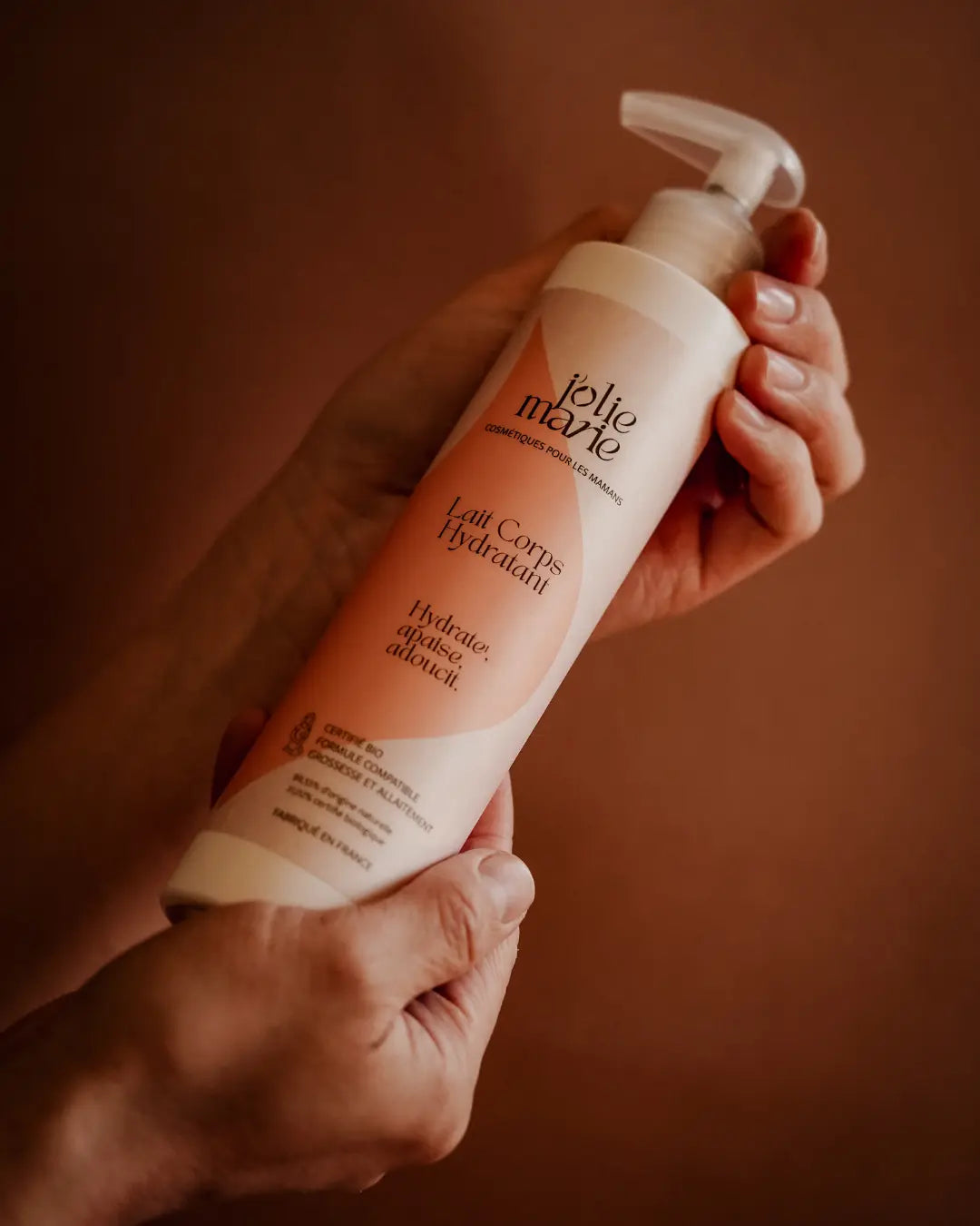 Lait hydratant certifié bio femme enceinte sans parfum - 200ml
