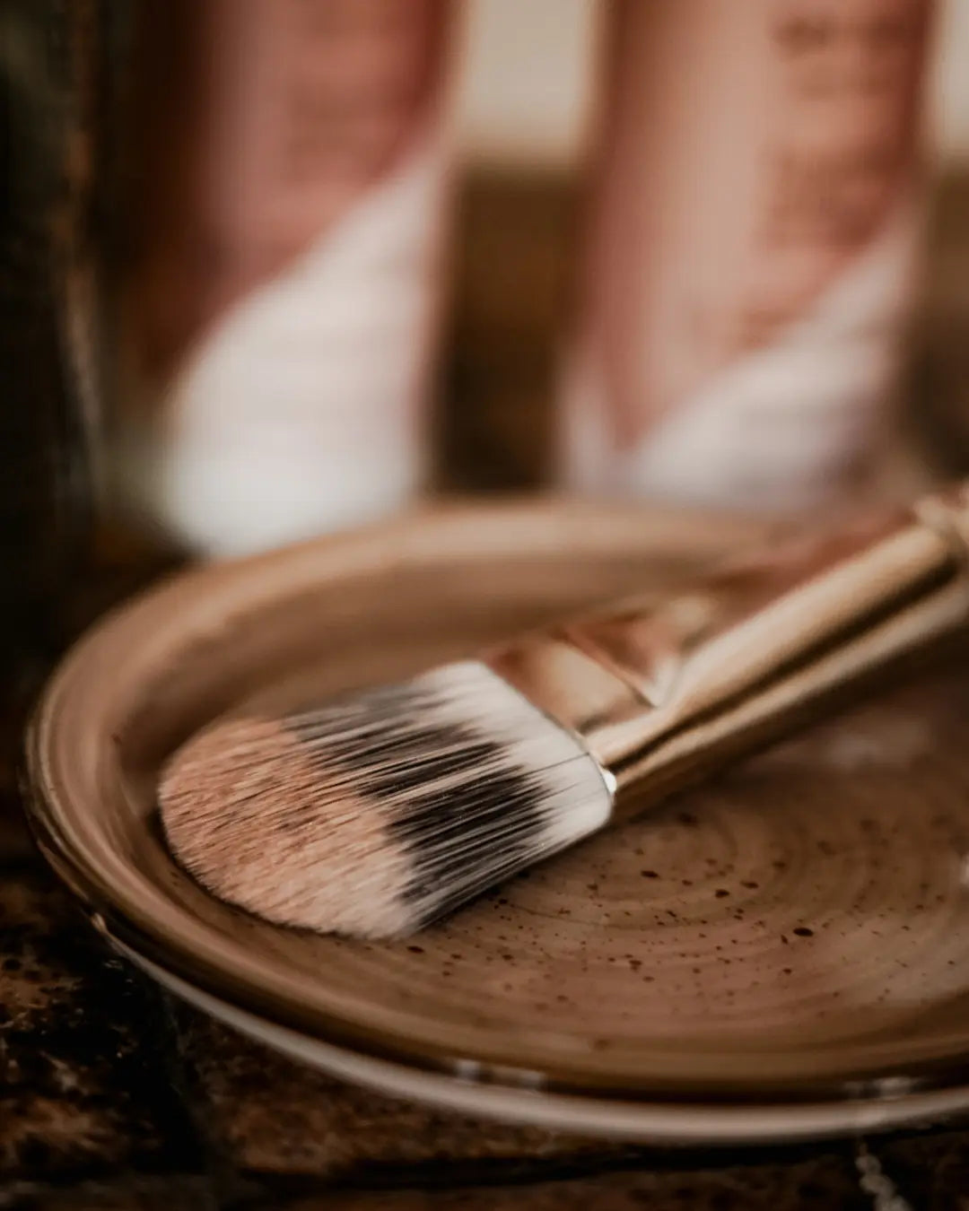 Pinceau applicateur fond de teint made in France - accessoire maquillage